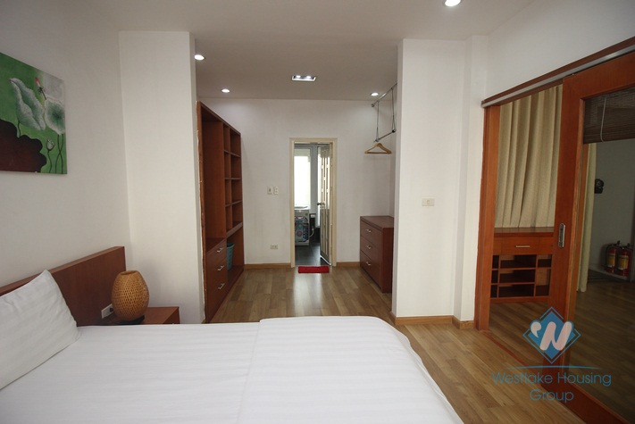 Service one bedroom apartment for rent in city center, Ha Noi